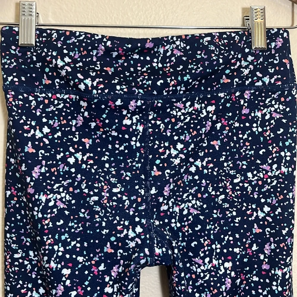 Eddie Bauer Navy Speckled Leggings Pants